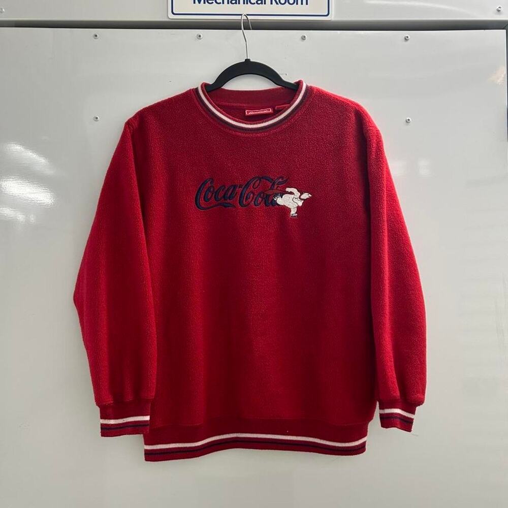 2000s Coca-Cola red crewneck sweatshirt